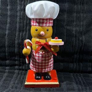 Gingerbread Baker/Chef 7” Wood Nutcracker~NEW!
